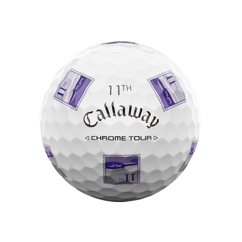 new 12 callaway chrome tour truvis limited edition july majors golf balls