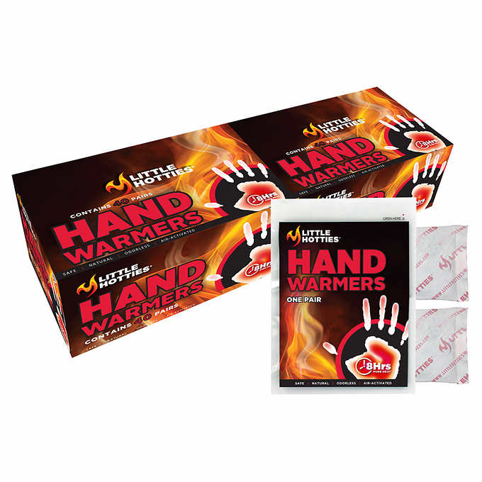 Little Hotties Hand Warmers Value Pack 5 Pairs Air Activated