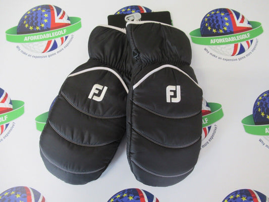 footjoy black autumn/winter mitts