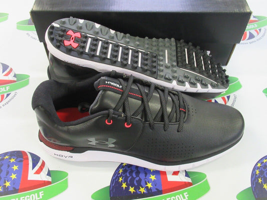 under armour hovr fade 2 sl waterproof golf shoes black uk size 8 wide