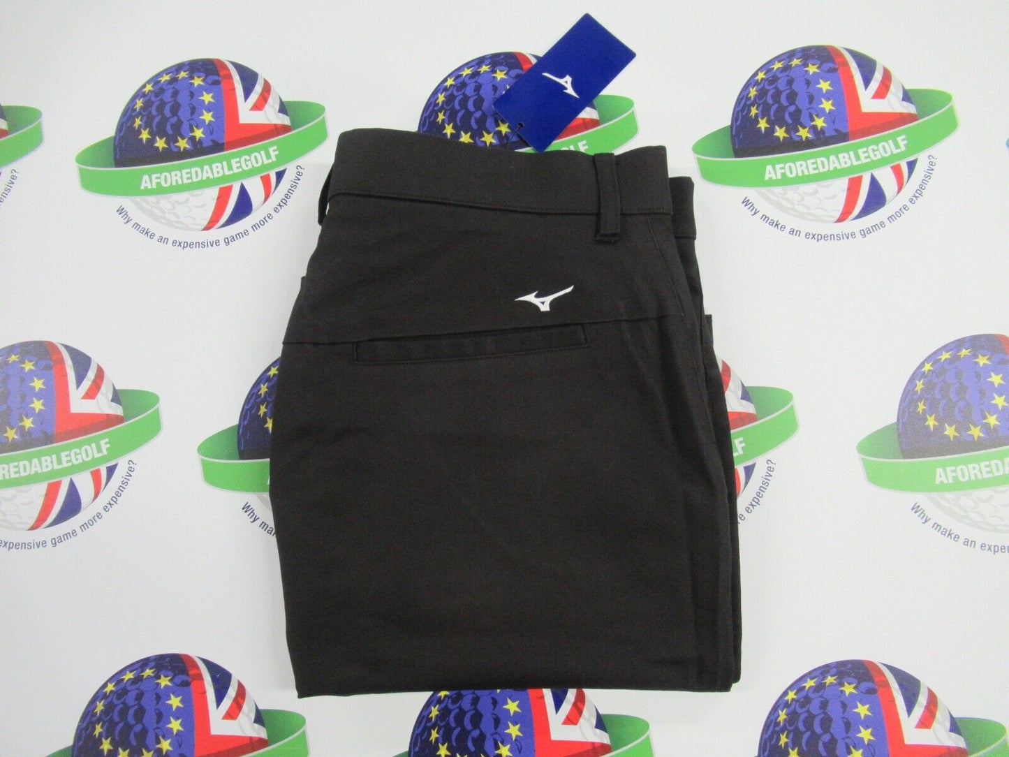 mizuno miz stroller shorts black waist 40"