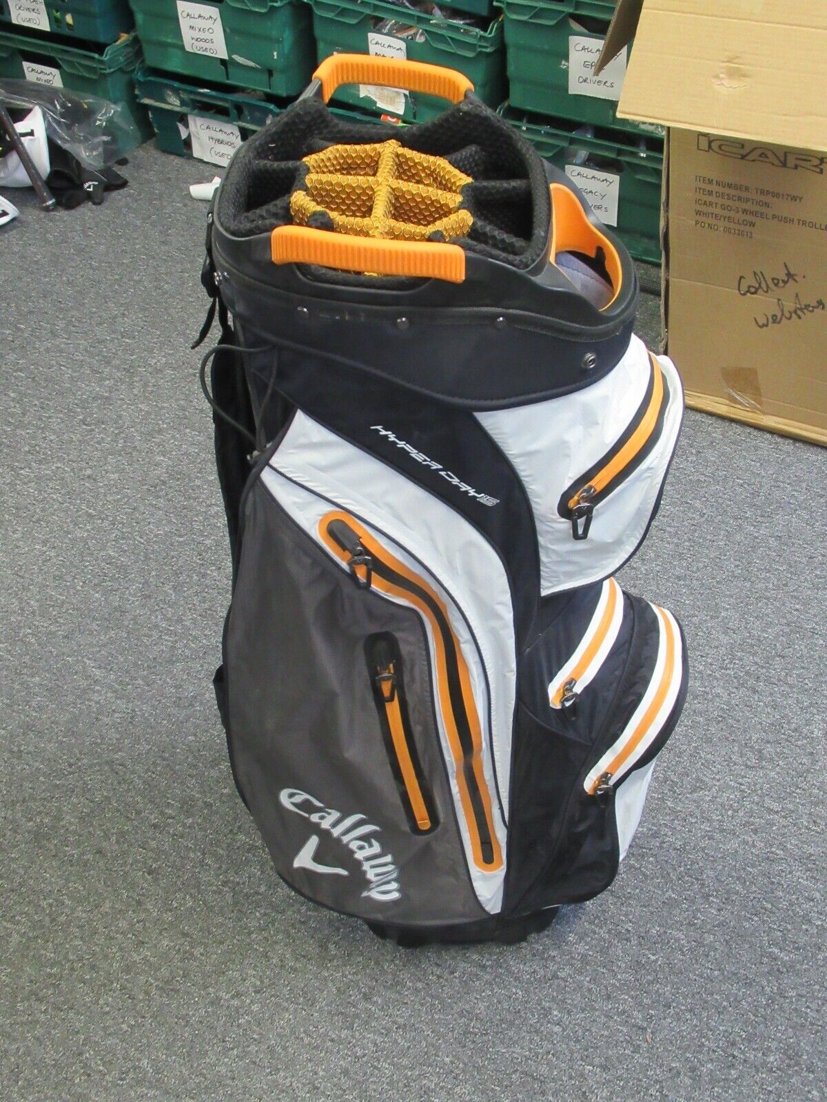 Hyper dry discount 15 cart bag