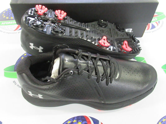 under armour charged draw rst e golf shoes black uk size 9