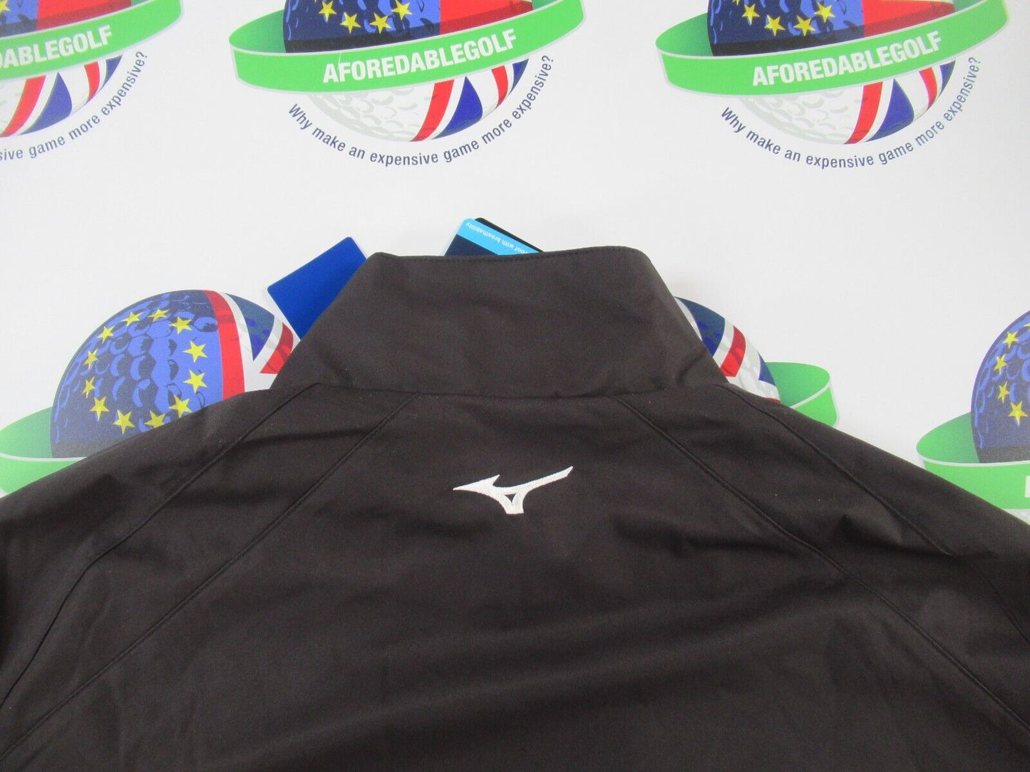 mizuno breath thermo move tech jacket black uk size medium