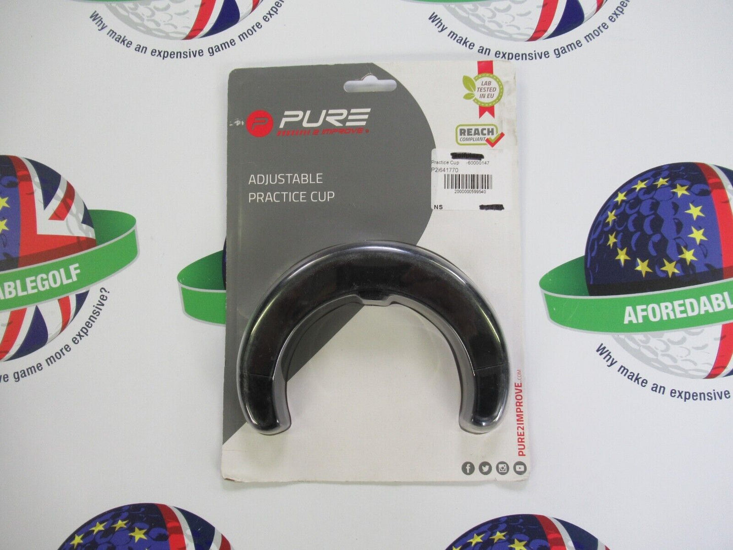 pure2improve adjustable practice cup